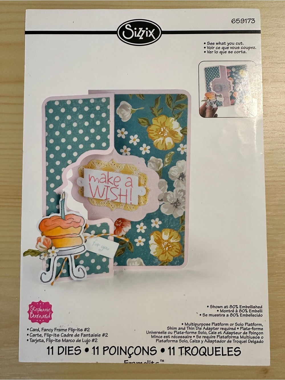 Sizzix Card Die Set - Fancy Frame Flip-Its #2